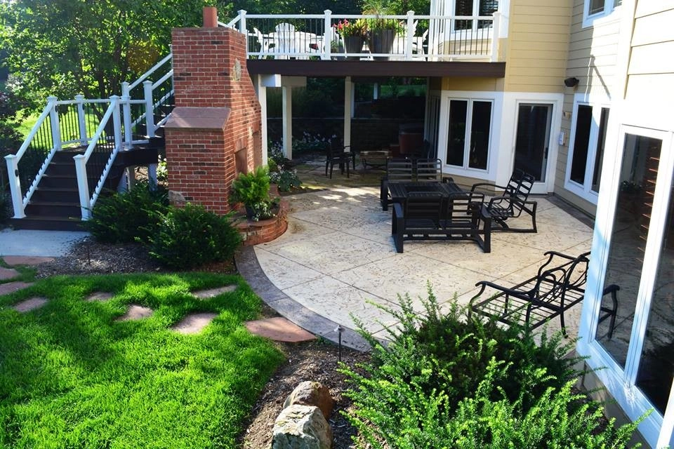 Custom Design Fireplace, Patio and Water Feature by Breaking Ground - Photo 21
