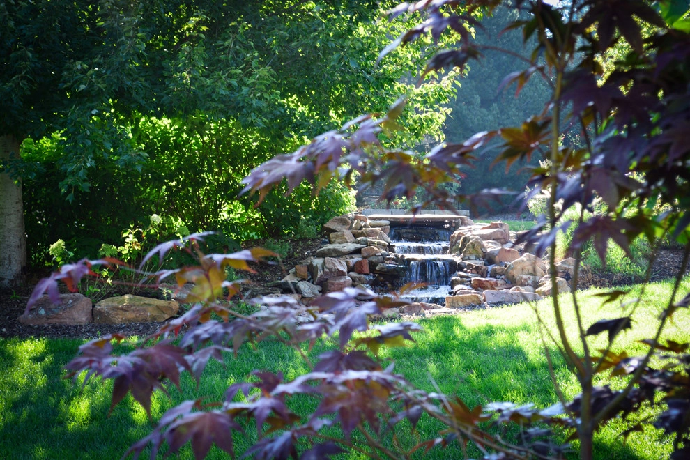 Custom Design Fireplace, Patio and Water Feature by Breaking Ground - Photo 13