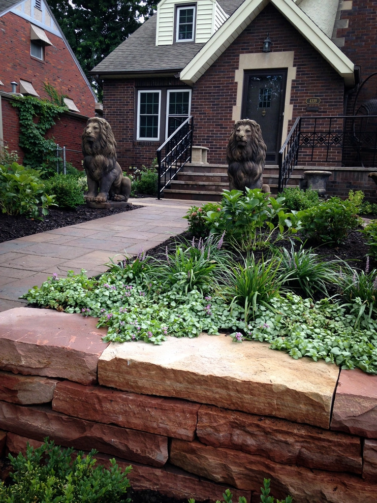Natural Stone and Statue Garden by Breaking Ground - Photo 14