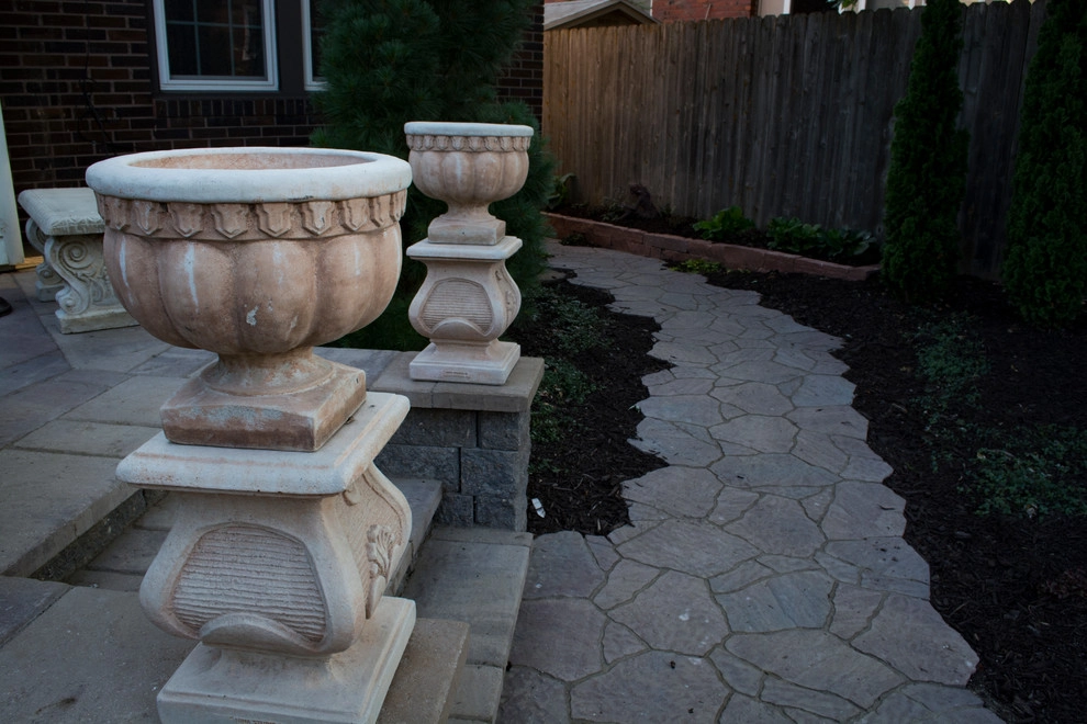 Natural Stone and Statue Garden by Breaking Ground - Photo 35