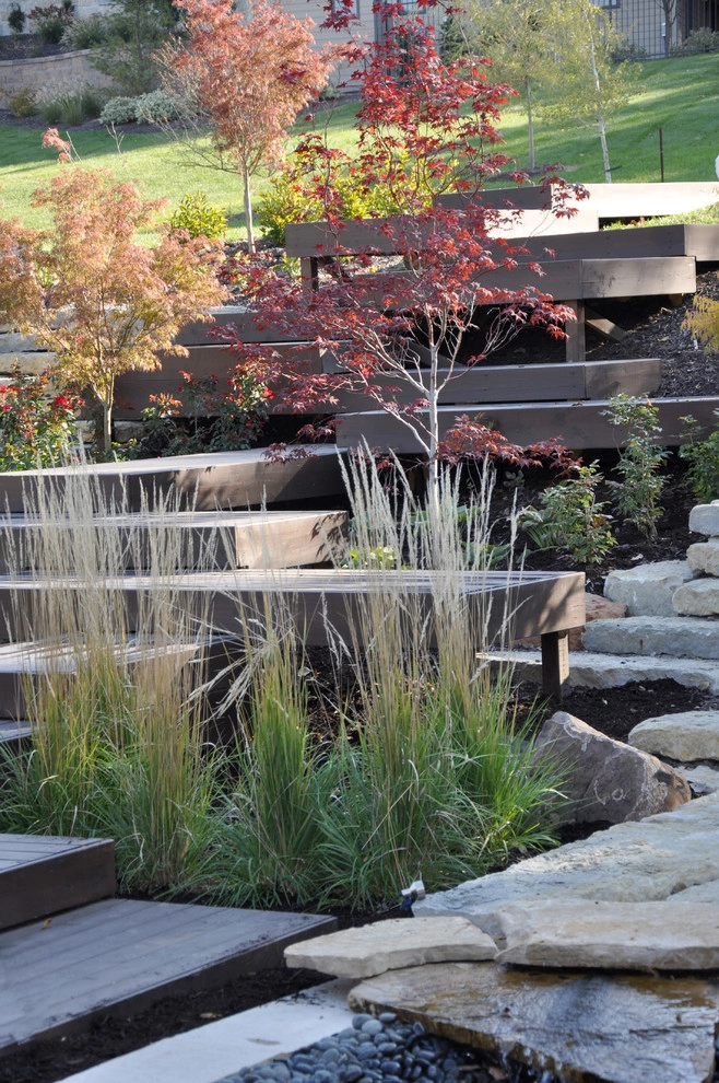 Modern Hillside Entry and Sculpture Garden by Breaking Ground - Photo 61