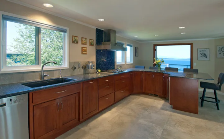 Puget Sound View Kitchen in West Seattle by McAdams Remodeling & Design - Photo 2