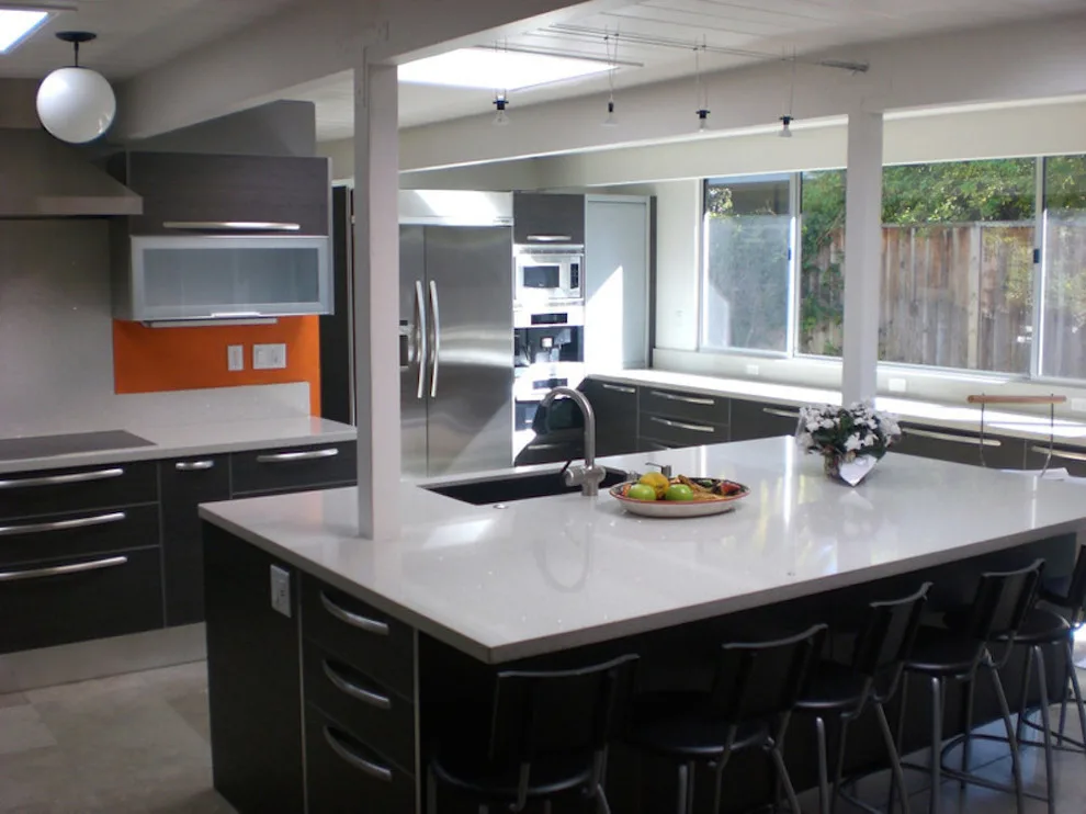 Monochrome Kitchen Renovation by Modern Builders Co LLC - Photo 2