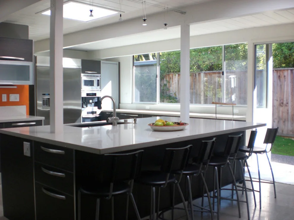 Monochrome Kitchen Renovation by Modern Builders Co LLC - Photo 3
