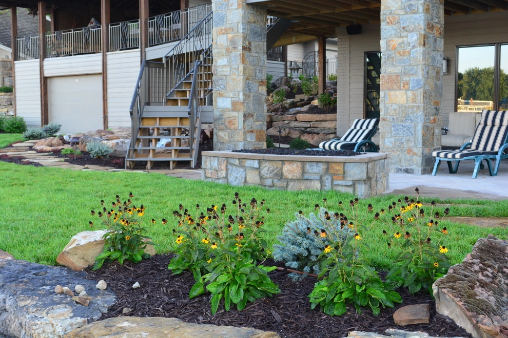 Lakeside Entertainment Space and Water Feature by Breaking Ground - Photo 19
