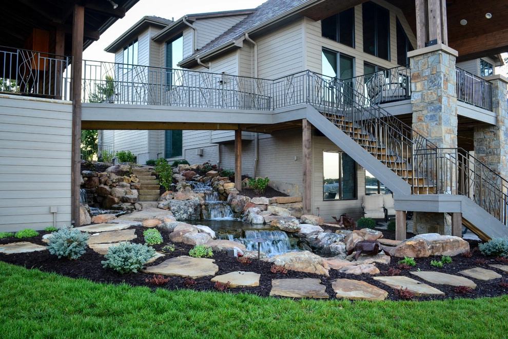 Lakeside Entertainment Space and Water Feature by Breaking Ground - Photo 35