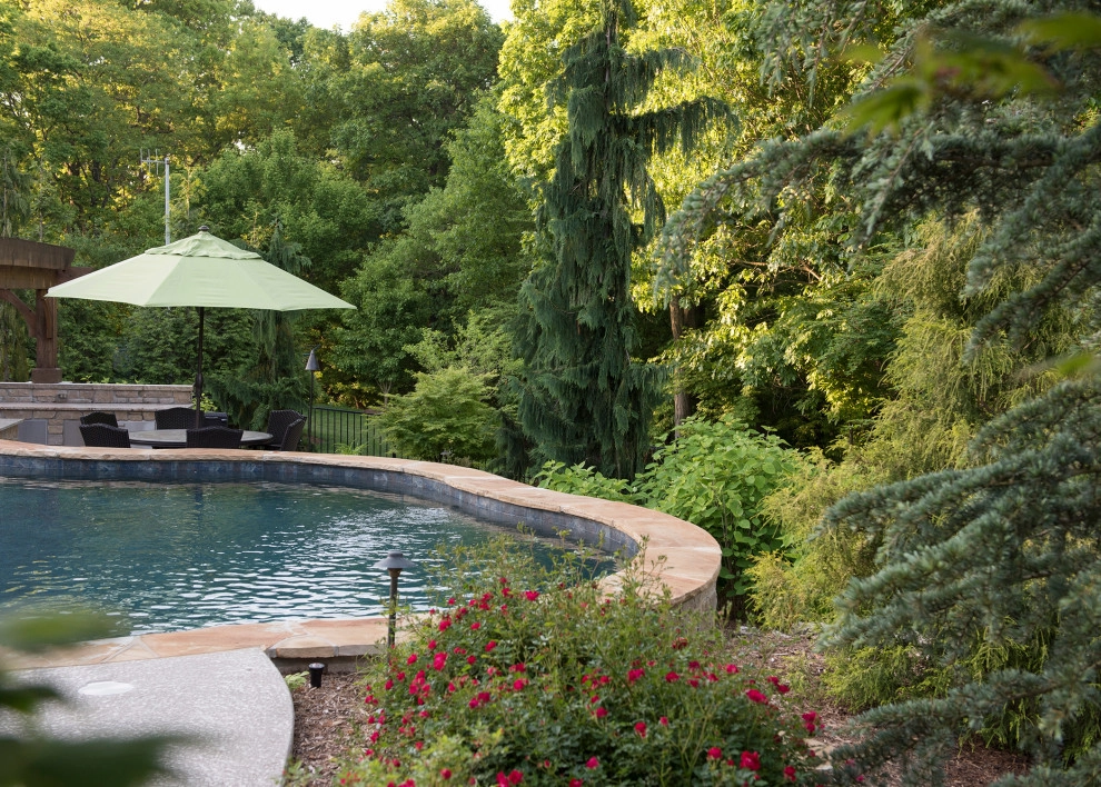Pool Landscape | St. Louis, MO by Frisella Landscape Group - Photo 24