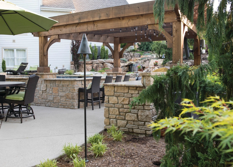Pool Landscape | St. Louis, MO by Frisella Landscape Group - Photo 16