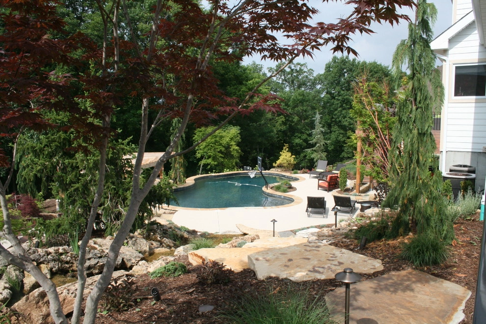 Pool Landscape | St. Louis, MO by Frisella Landscape Group - Photo 18