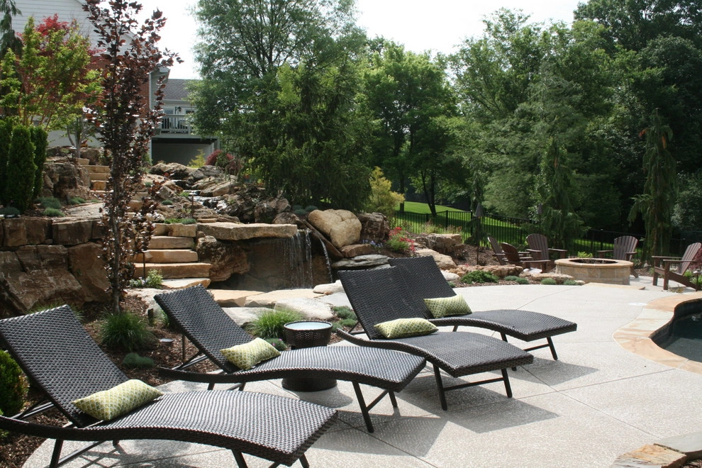 Pool Landscape | St. Louis, MO by Frisella Landscape Group - Photo 15