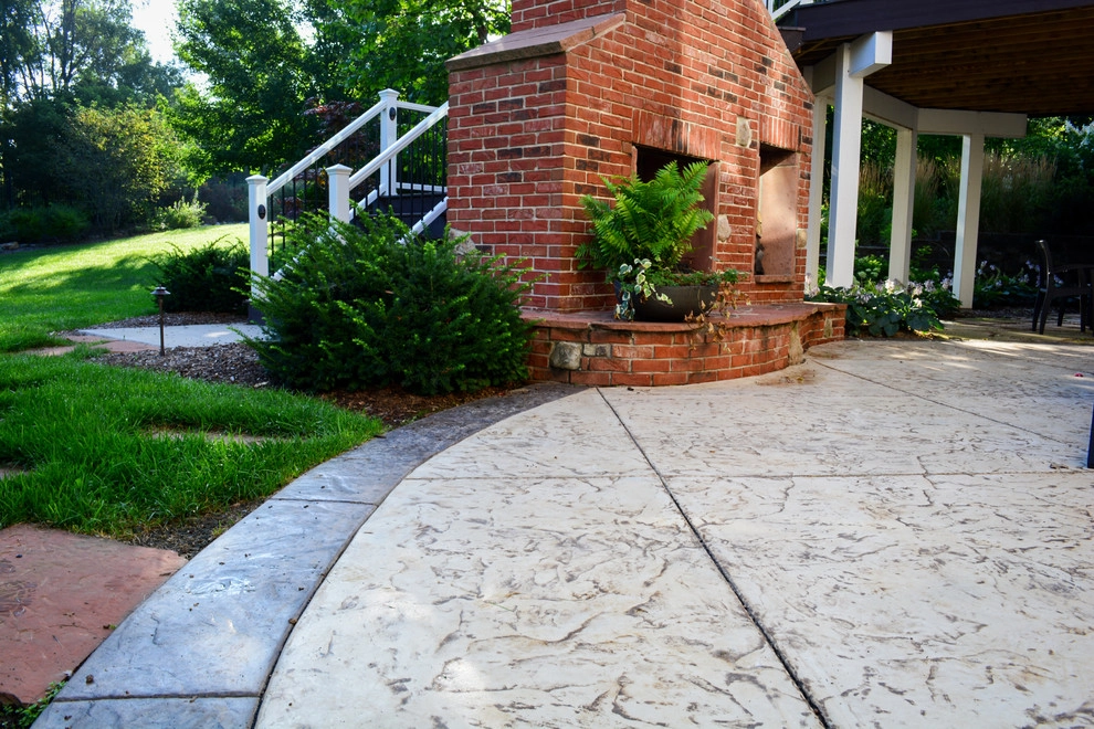 Custom Design Fireplace, Patio and Water Feature by Breaking Ground - Photo 22