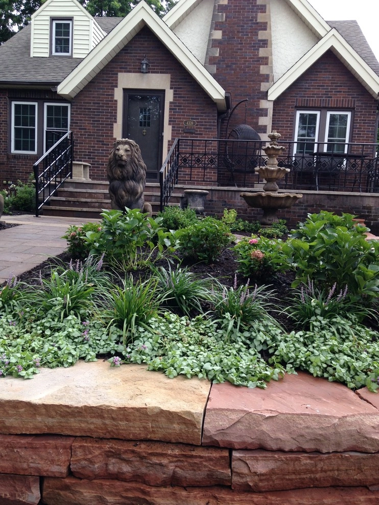 Natural Stone and Statue Garden by Breaking Ground - Photo 54