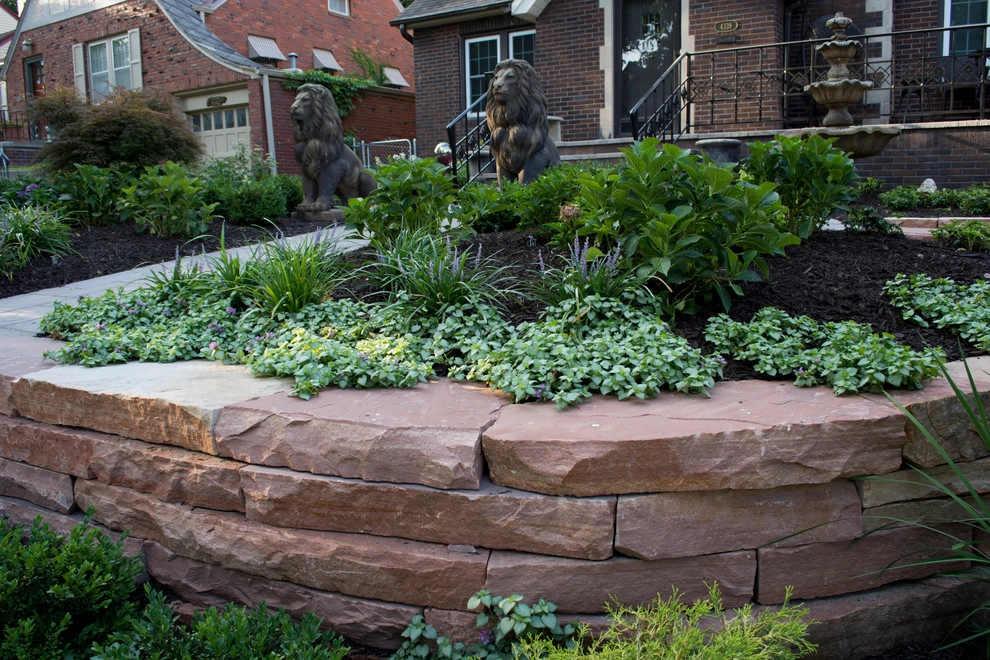 Natural Stone and Statue Garden by Breaking Ground - Photo 50