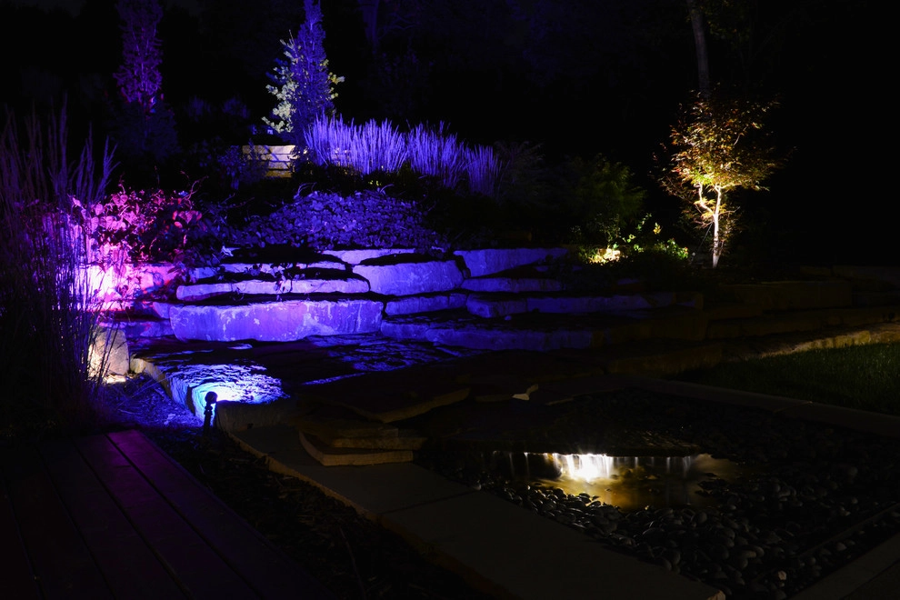 Modern Hillside Entry and Sculpture Garden by Breaking Ground - Photo 63