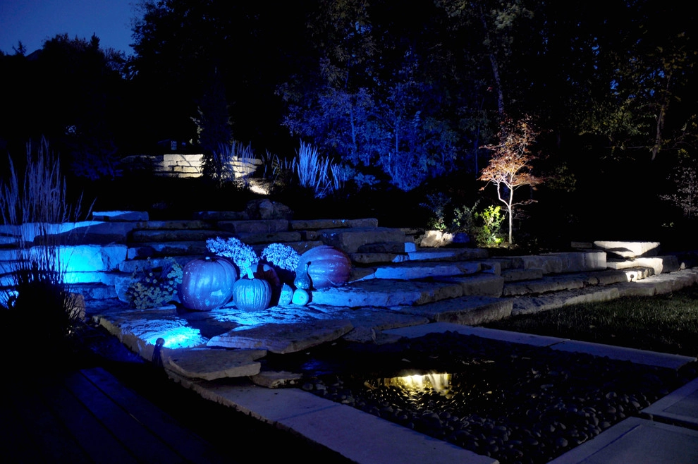 Modern Hillside Entry and Sculpture Garden by Breaking Ground - Photo 27