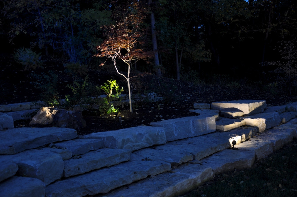 Modern Hillside Entry and Sculpture Garden by Breaking Ground - Photo 16