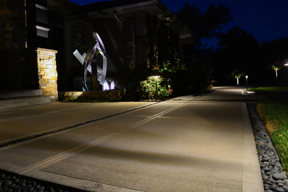 Modern Hillside Entry and Sculpture Garden by Breaking Ground - Photo 47