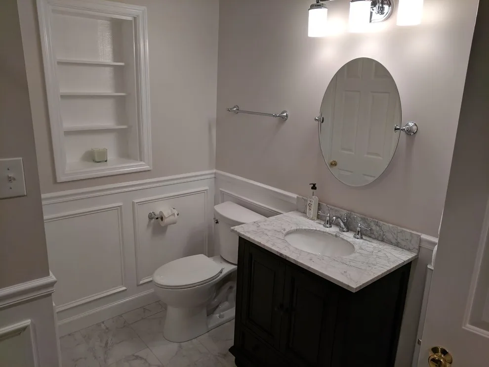 Ladue Visitor Restroom by MJM Renovation & Exteriors - Photo 6