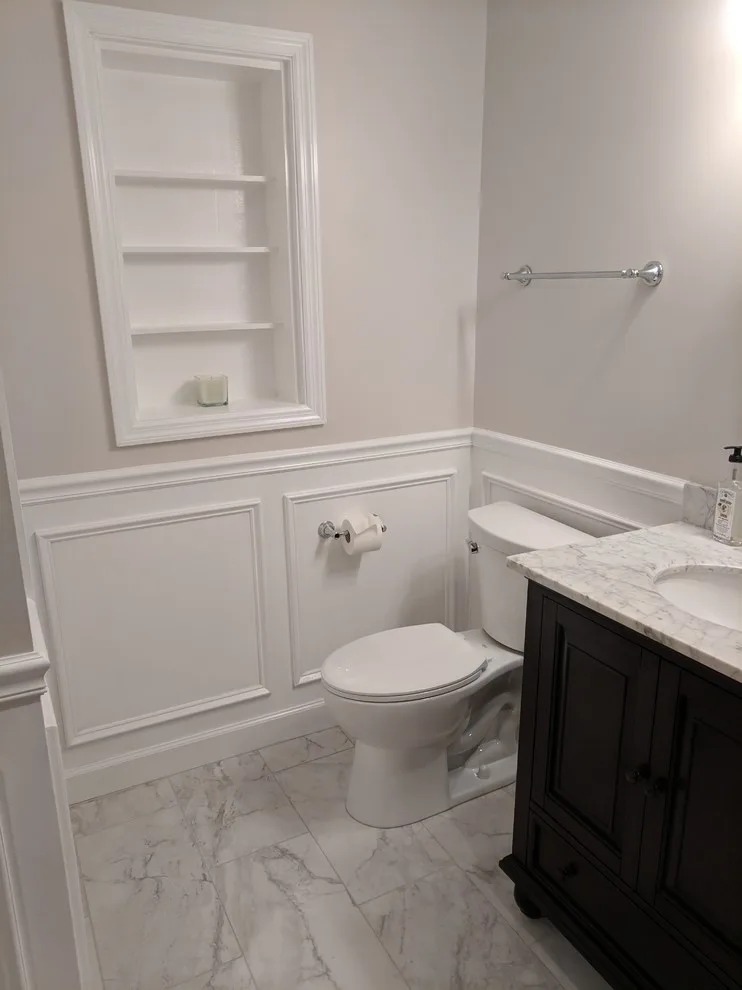 Ladue Visitor Restroom by MJM Renovation & Exteriors - Photo 9
