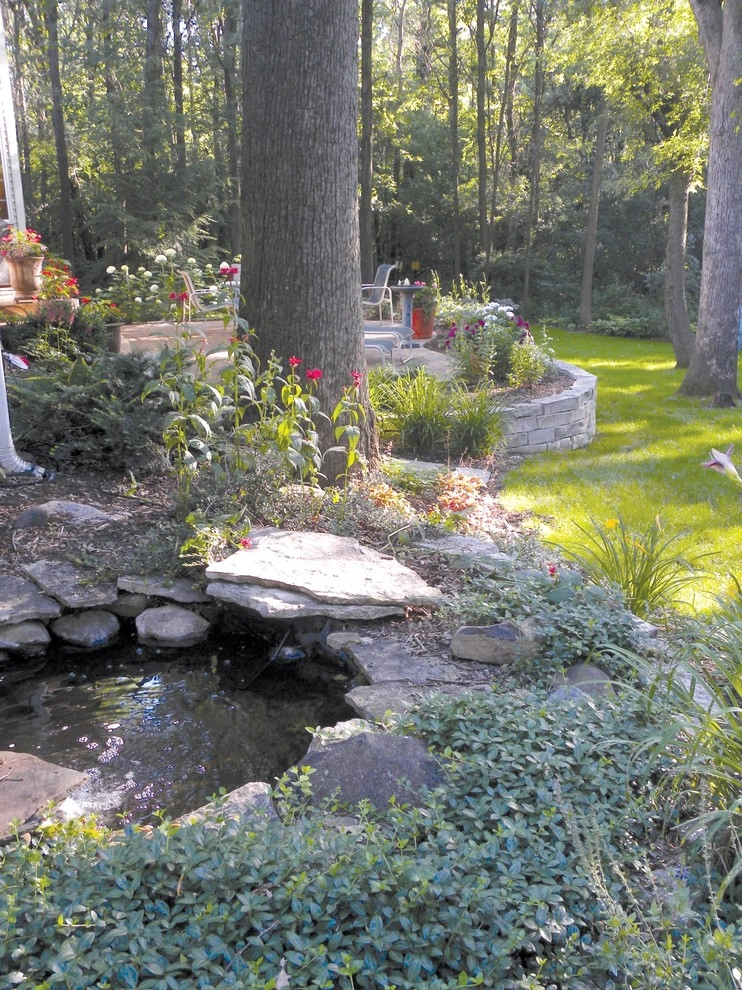 Stone Patio and Gardens by Ganshert Nursery & Landscapes - Photo 3