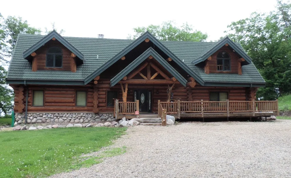 Lakeside Log Cabin at Moses Lake by Master Builders Of West Central Minnesota, Inc. - Photo 4