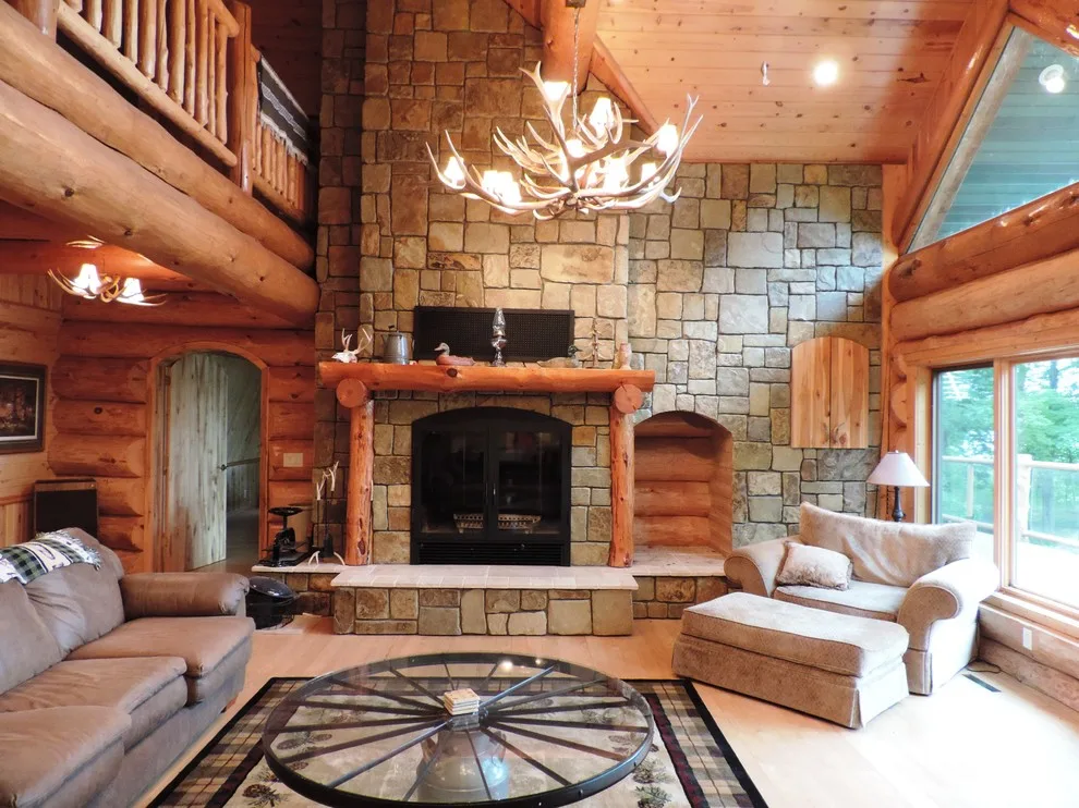 Lakeside Log Cabin at Moses Lake by Master Builders Of West Central Minnesota, Inc. - Photo 2