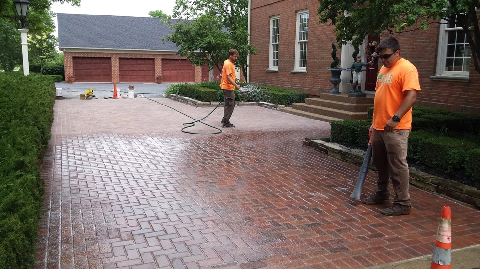 Sehnert's Back Patio Landscape and Driveway by Garden Of Eden Landscaping Services - Photo 15