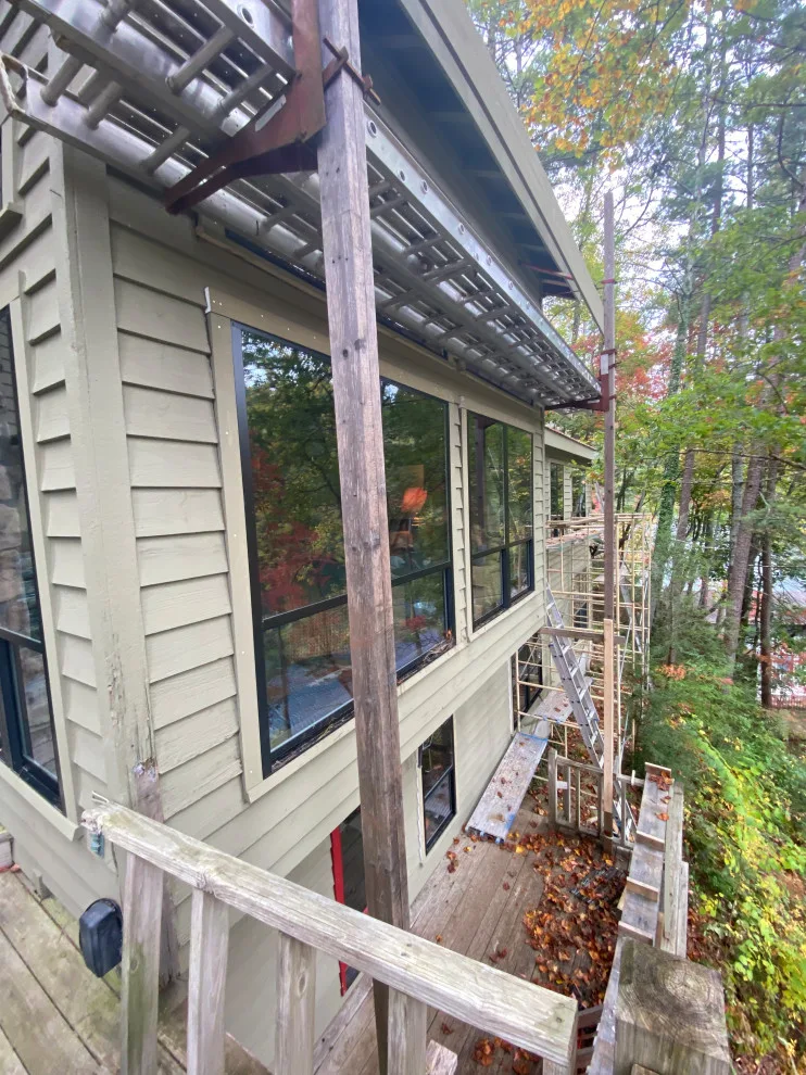 Lake Rabun Window and Door Upgrade by Mahaffey Builder Group - Photo 3