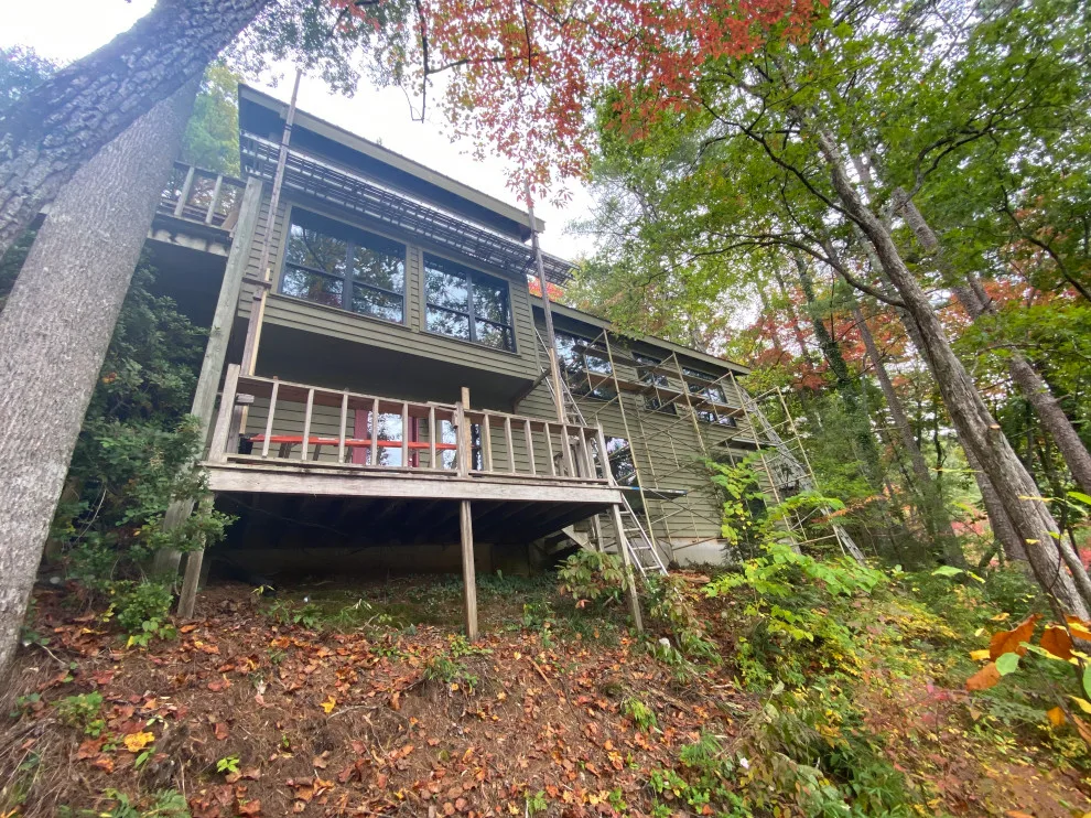 Lake Rabun Window and Door Upgrade by Mahaffey Builder Group - Photo 2