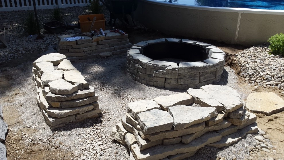 Arwoods backyard pool area by Garden Of Eden Landscaping Services - Photo 6