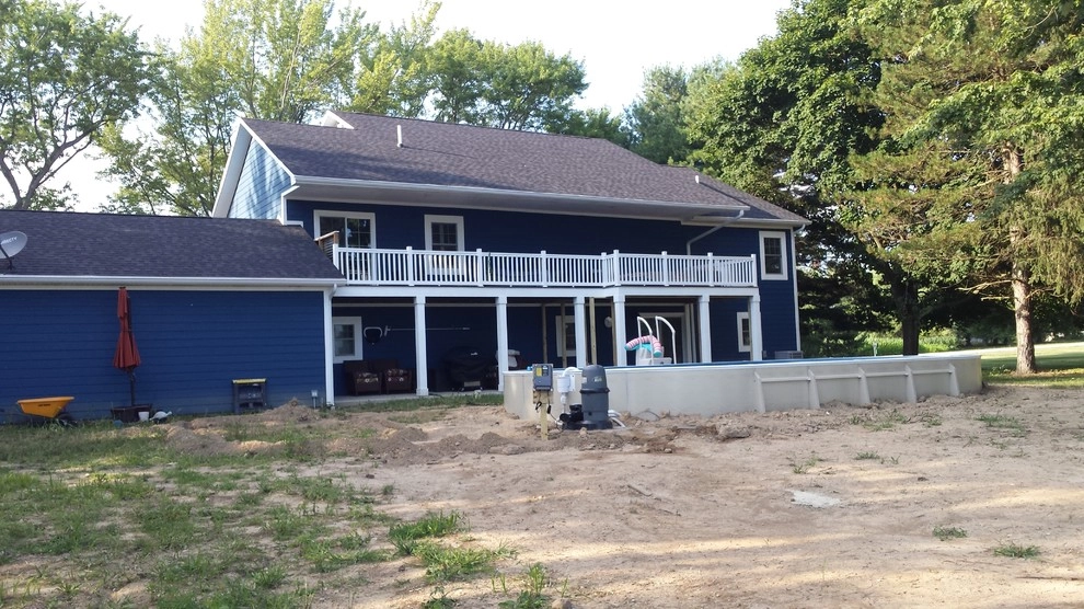 Arwoods backyard pool area by Garden Of Eden Landscaping Services - Photo 7