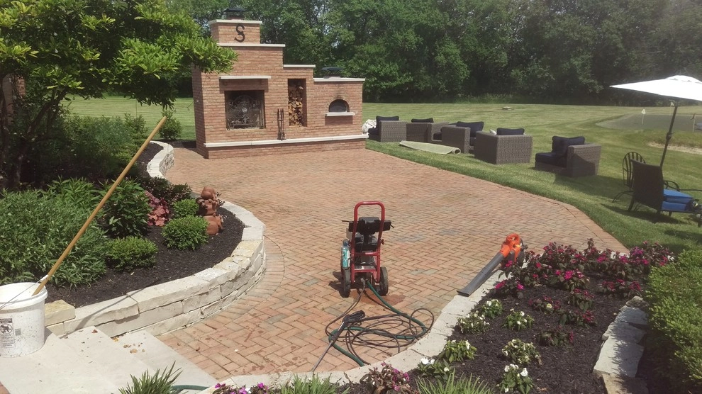 Sehnert's Back Patio Landscape and Driveway by Garden Of Eden Landscaping Services - Photo 2