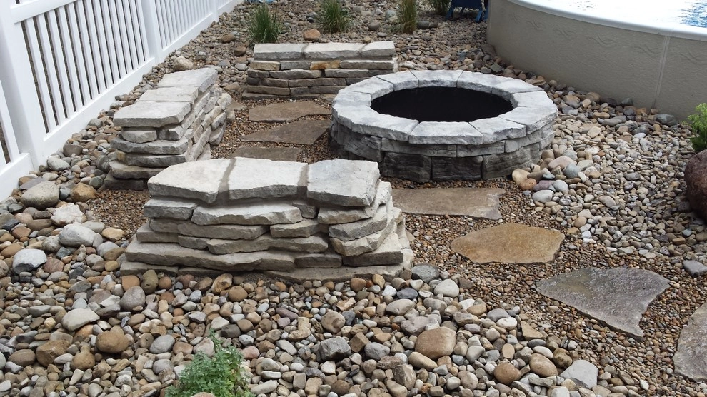 Arwoods backyard pool area by Garden Of Eden Landscaping Services - Photo 8