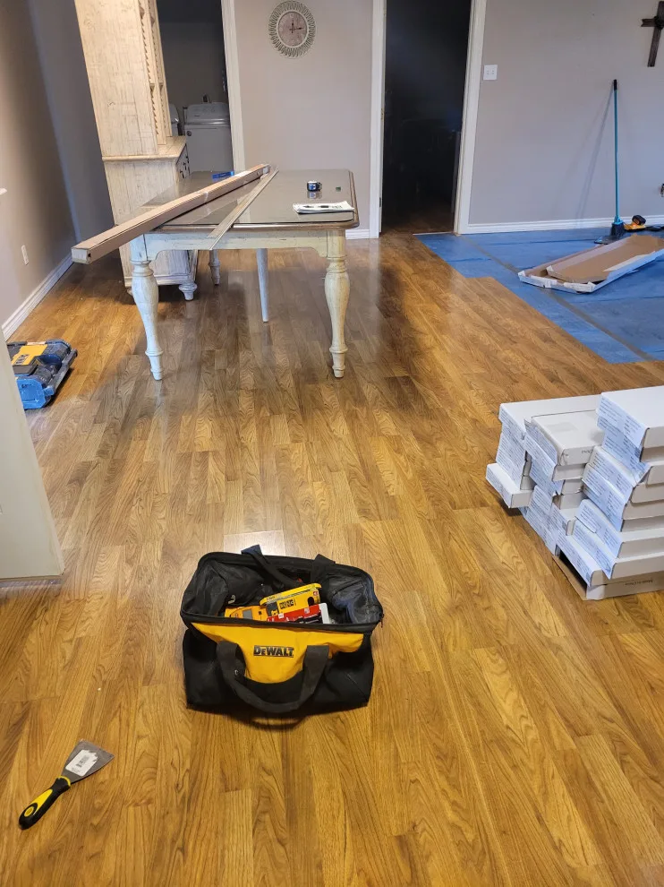 Synthetic Wood Flooring by A & T Designs And Remodel - Photo 2