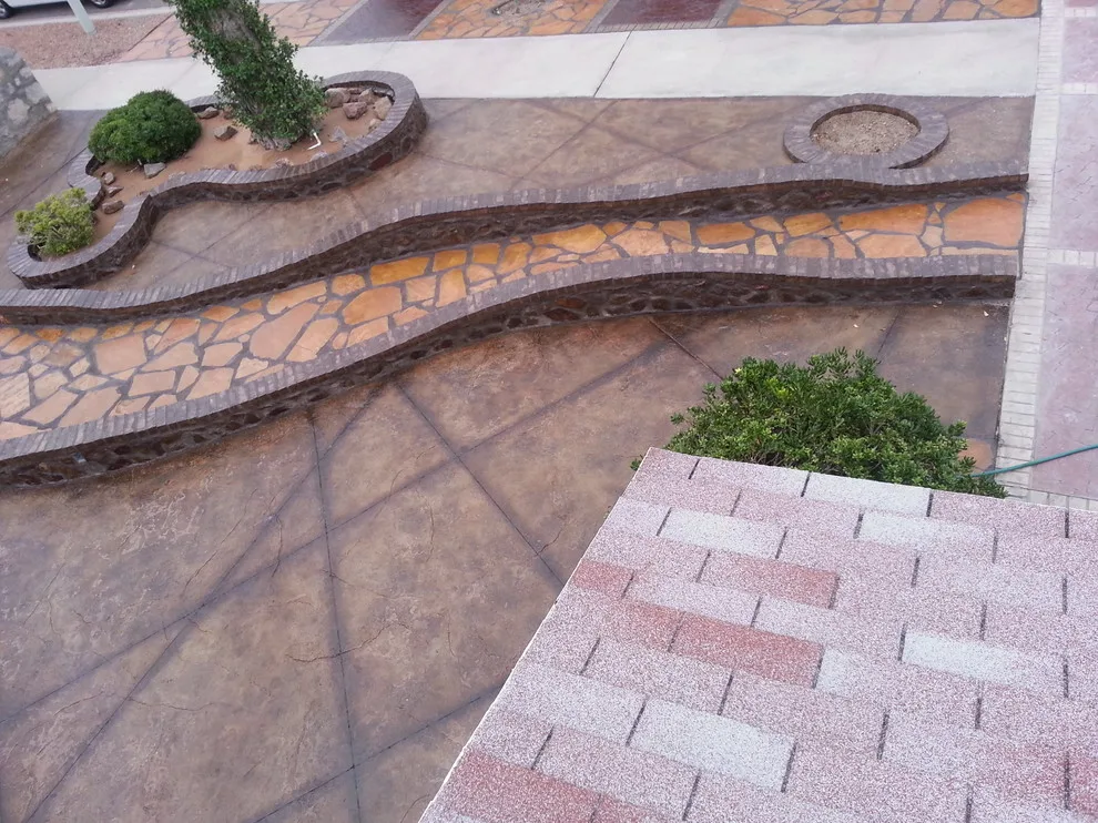 Flagstone Landscape Concrete by Forma Contractors - Photo 6