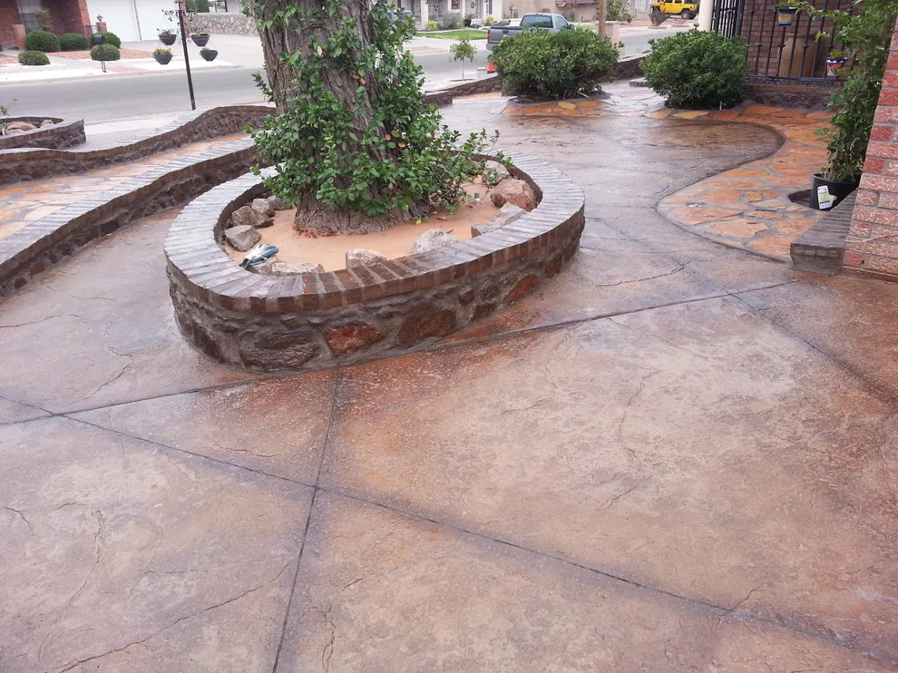 Flagstone Landscape Concrete by Forma Contractors - Photo 4