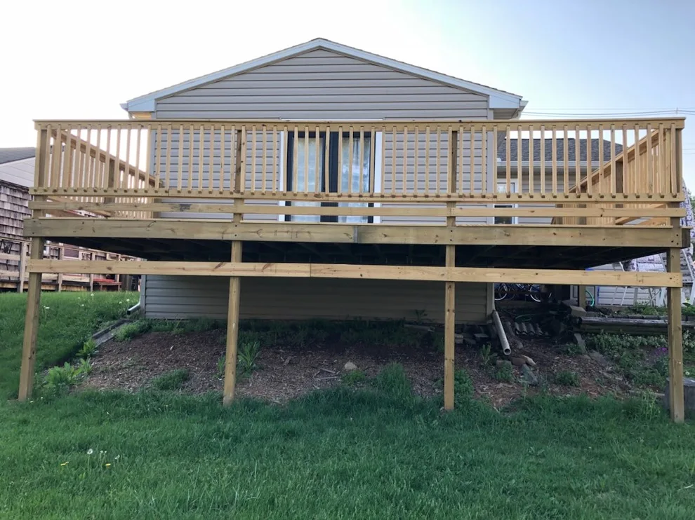 Spacious Custom Deck by Two Brothers Handyman & Home Improvement Service - Photo 2