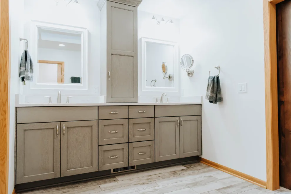Spacious Family Bathroom Renovation by Waunakee Remodeling - Photo 4