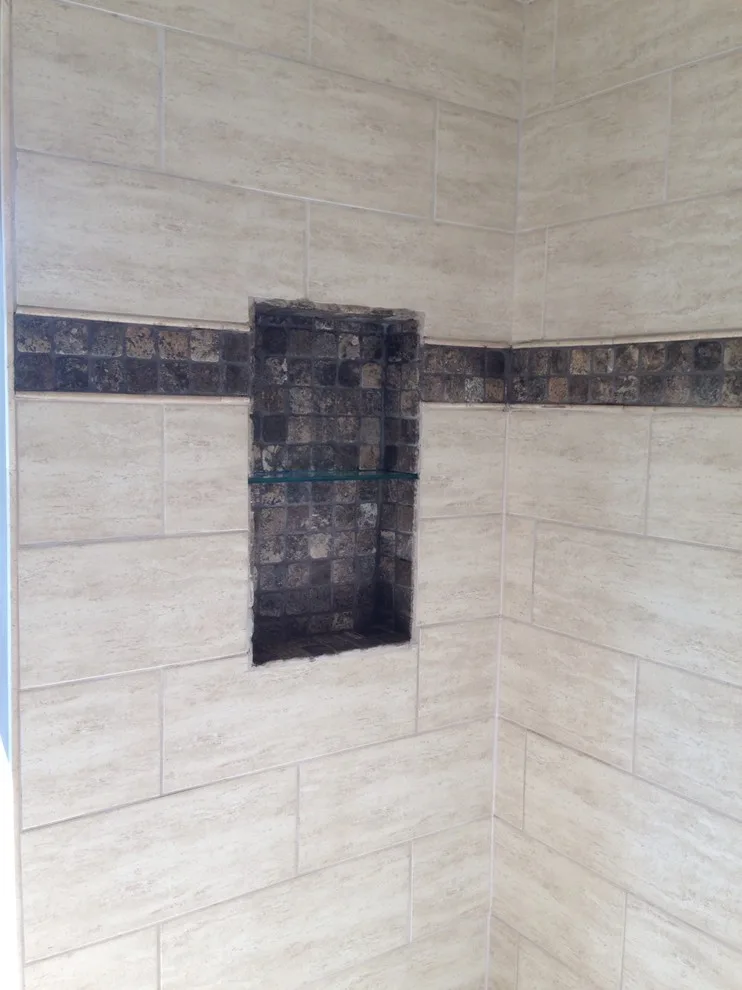 Expansive Subway Tile Shower by Home Preservation Specialists Inc - Photo 4