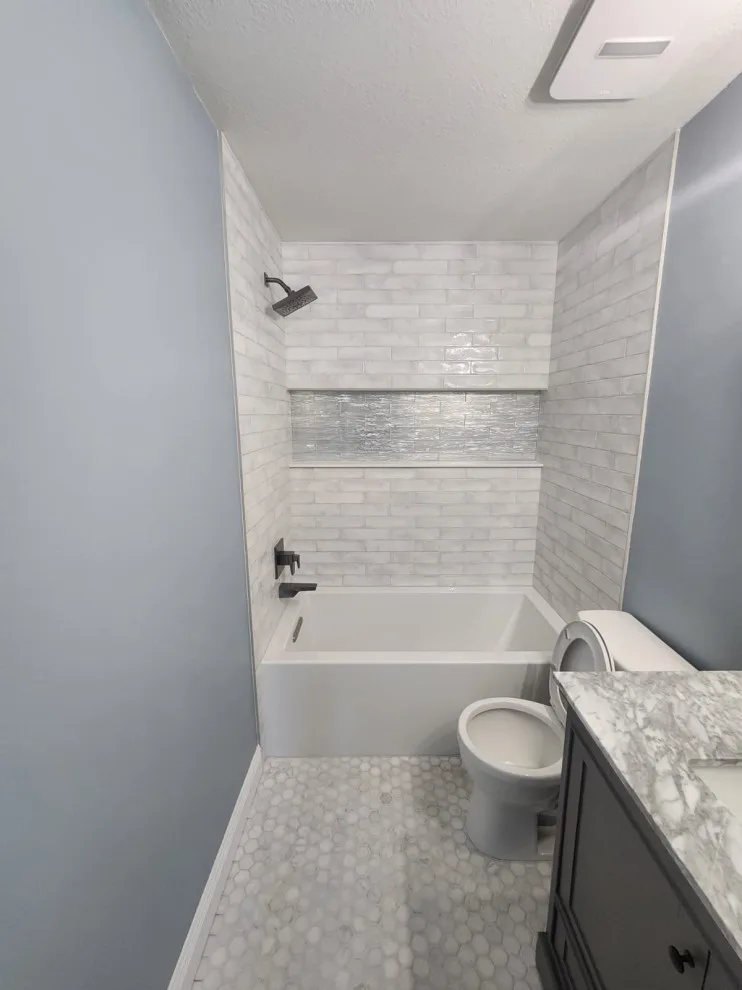 Larris Restroom Renovation by Premiere Builders & Remodeling - Photo 3
