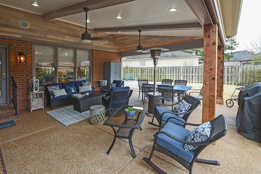 Laurel Circle Rear Patio by R & E Remodeling - Photo 7