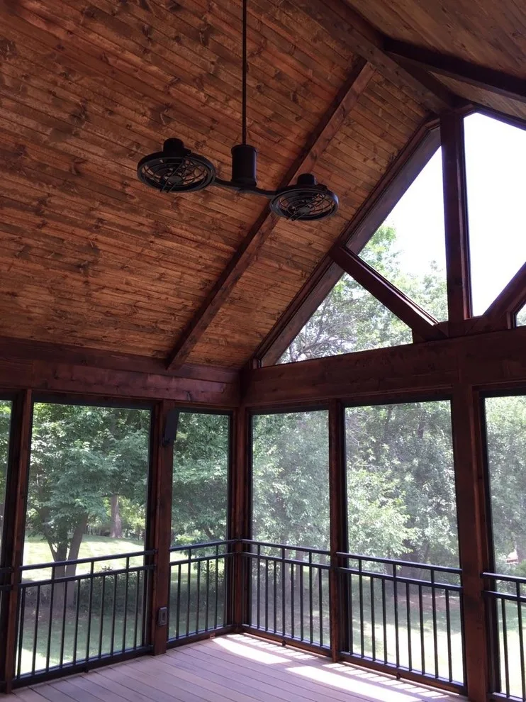 Leawood Deck and Screened Porch by CH Construction - Photo 3