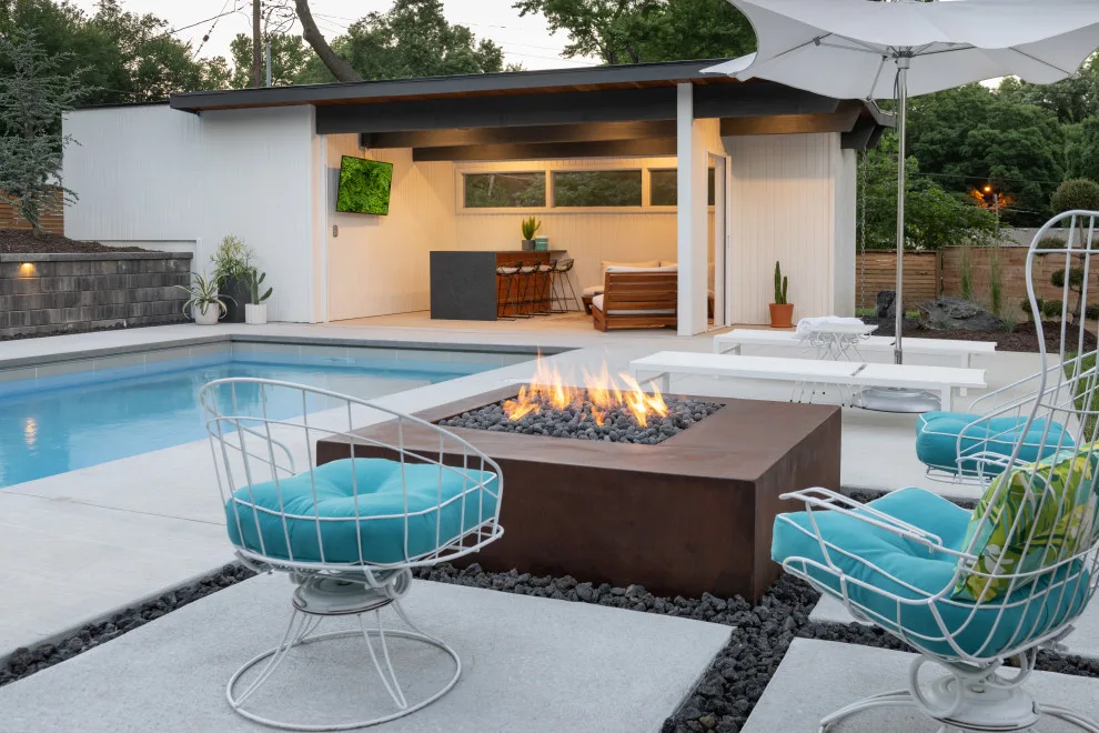 Buss - Pool and Cabana Expansion by Faust Construction - Photo 4
