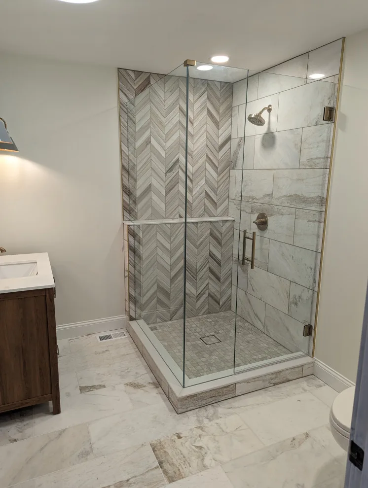Lebanon Washroom/Tile Accent by SDC Custom Homes & Remodeling - Photo 3