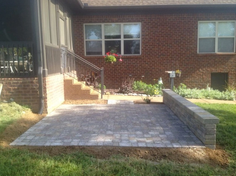 Paverstone Patio by Gibbs Landscaping & Lawn Care - Photo 4