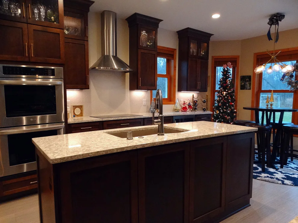 Lisbon Home - Kitchen Renovation by Cornerstone Remodeling, Ltd - Photo 7