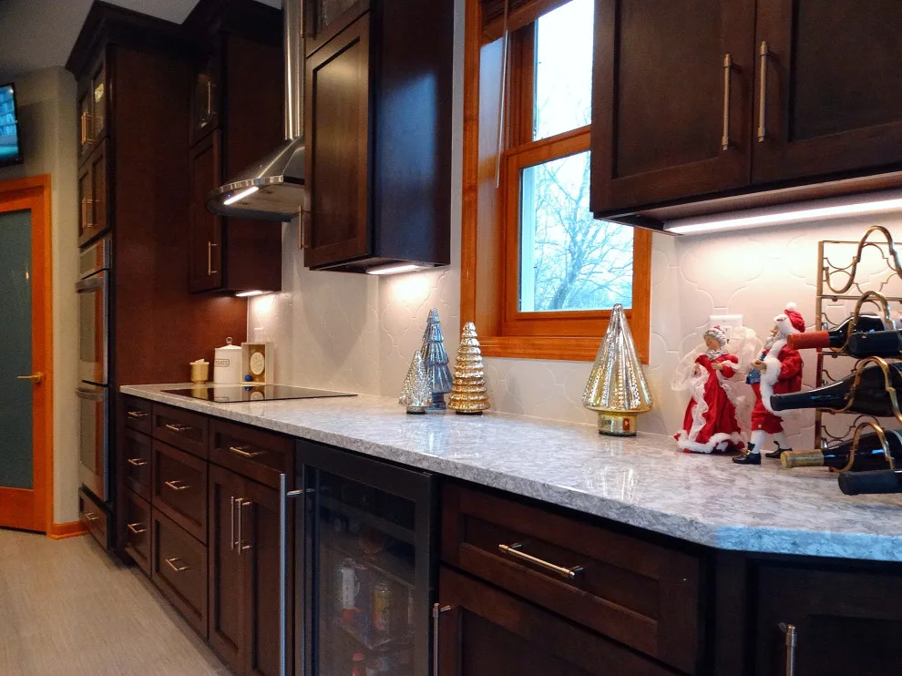 Lisbon Home - Kitchen Renovation by Cornerstone Remodeling, Ltd - Photo 3