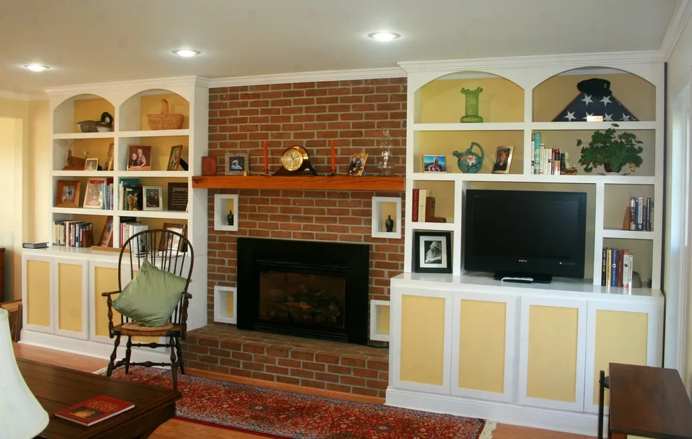 Custom Built-Ins for Living Room Renovation by Sams Brothers, Inc. - Photo 4