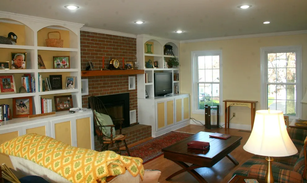 Custom Built-Ins for Living Room Renovation by Sams Brothers, Inc. - Photo 5