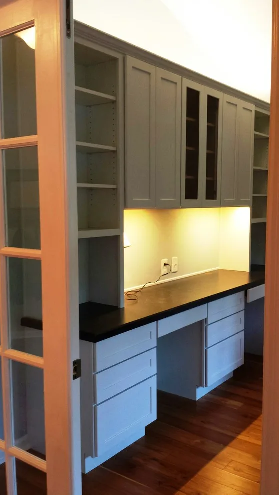 Home Office Transformation by Miller Construction Group, LLC - Photo 3